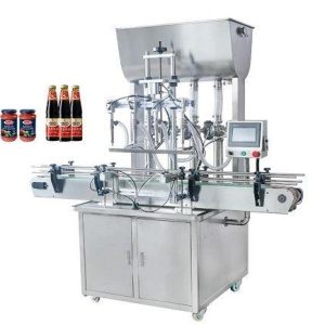 Máy Chiết Rót Chai Bán Tự Động 4 Vòi APB350 - Giải Pháp Tối Ưu Cho Sản Xuất Công Nghiệp