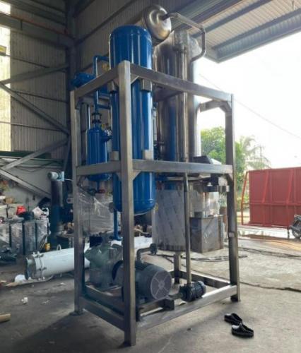 MÁY LÀM ĐÁ VIÊN TRỤC VÍT 10 TẤN APS10T CÔNG NGHIỆP