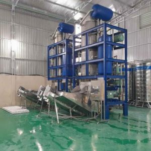 MÁY LÀM ĐÁ VIÊN 20 TẤN CÔNG NGHIỆP MỚI 100%