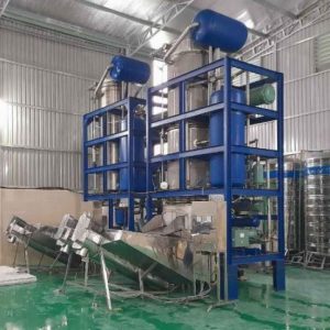 MÁY LÀM ĐÁ VIÊN TRỤC VÍT 30 TẤN APS30T CÔNG NGHIỆP