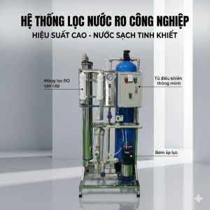 Dây chuyền lọc nước tinh khiết 125 lít/giờ