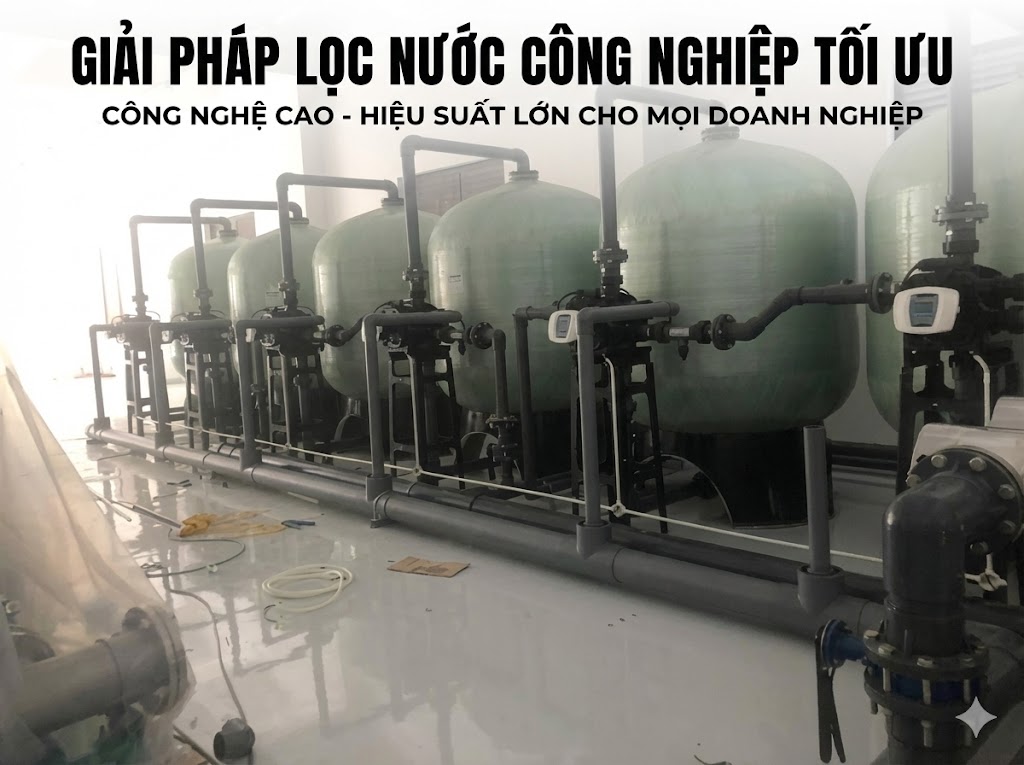 Dây chuyền lọc nước tinh khiết 4000 lít/giờ