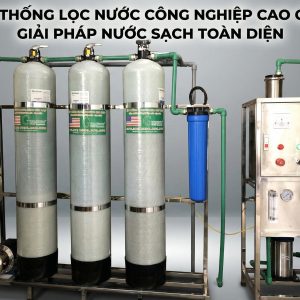 Dây chuyền lọc nước tinh khiết 100 lít/giờ