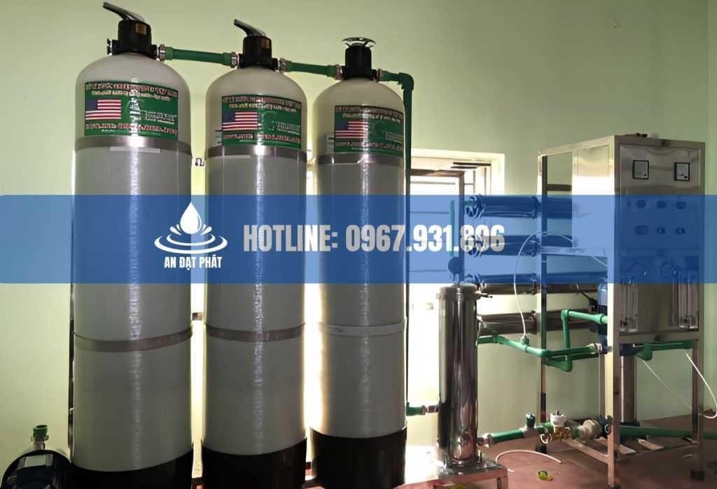 Dây chuyền lọc nước tinh khiết 1000 lít/giờ
