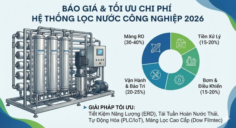 Báo Giá Hệ Thống Lọc Nước Công Nghiệp Mới Nhất 2026: Phân Tích Chi Phí & Giải Pháp Tối Ưu