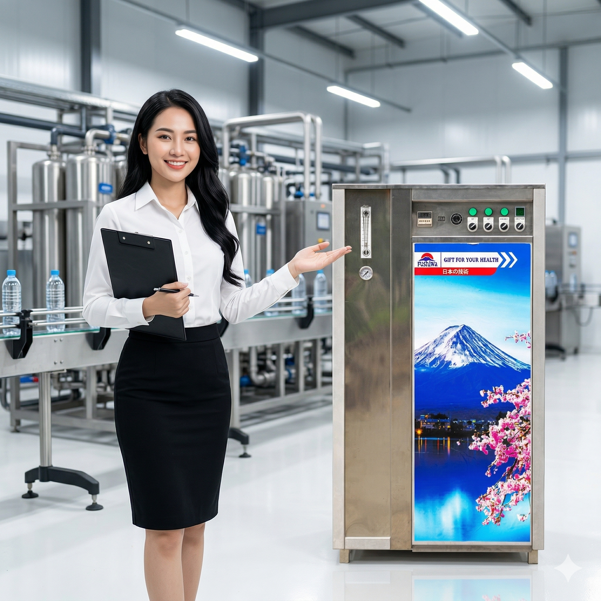 Máy Ion Kiềm Công Nghiệp 250Lh - 500Lh