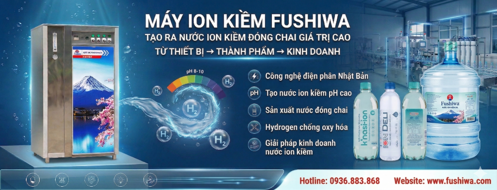 Ứng dụng máy ion kiềm
