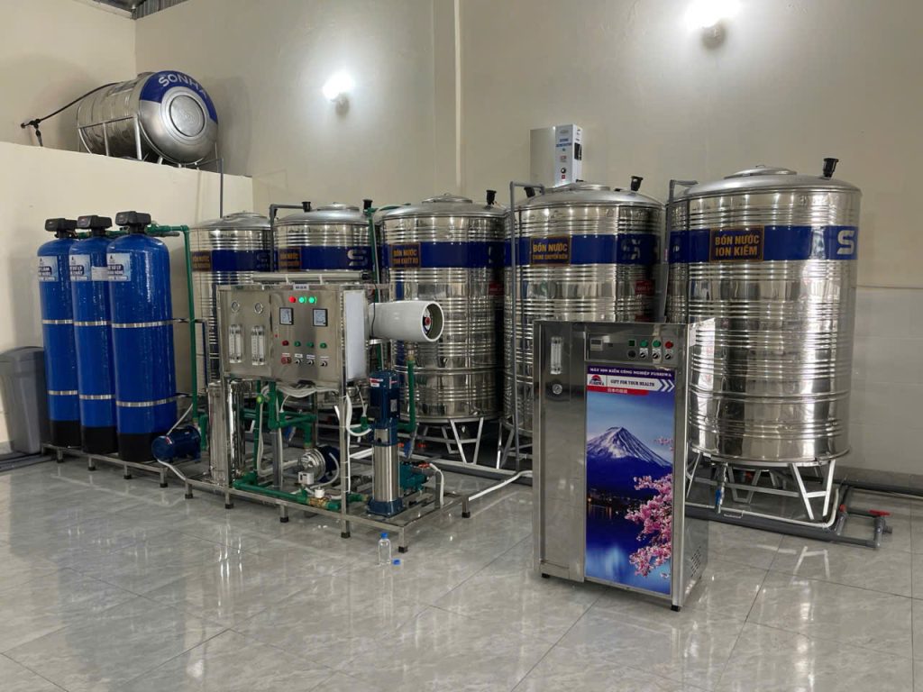 Các thiết bị chính trong dây chuyền