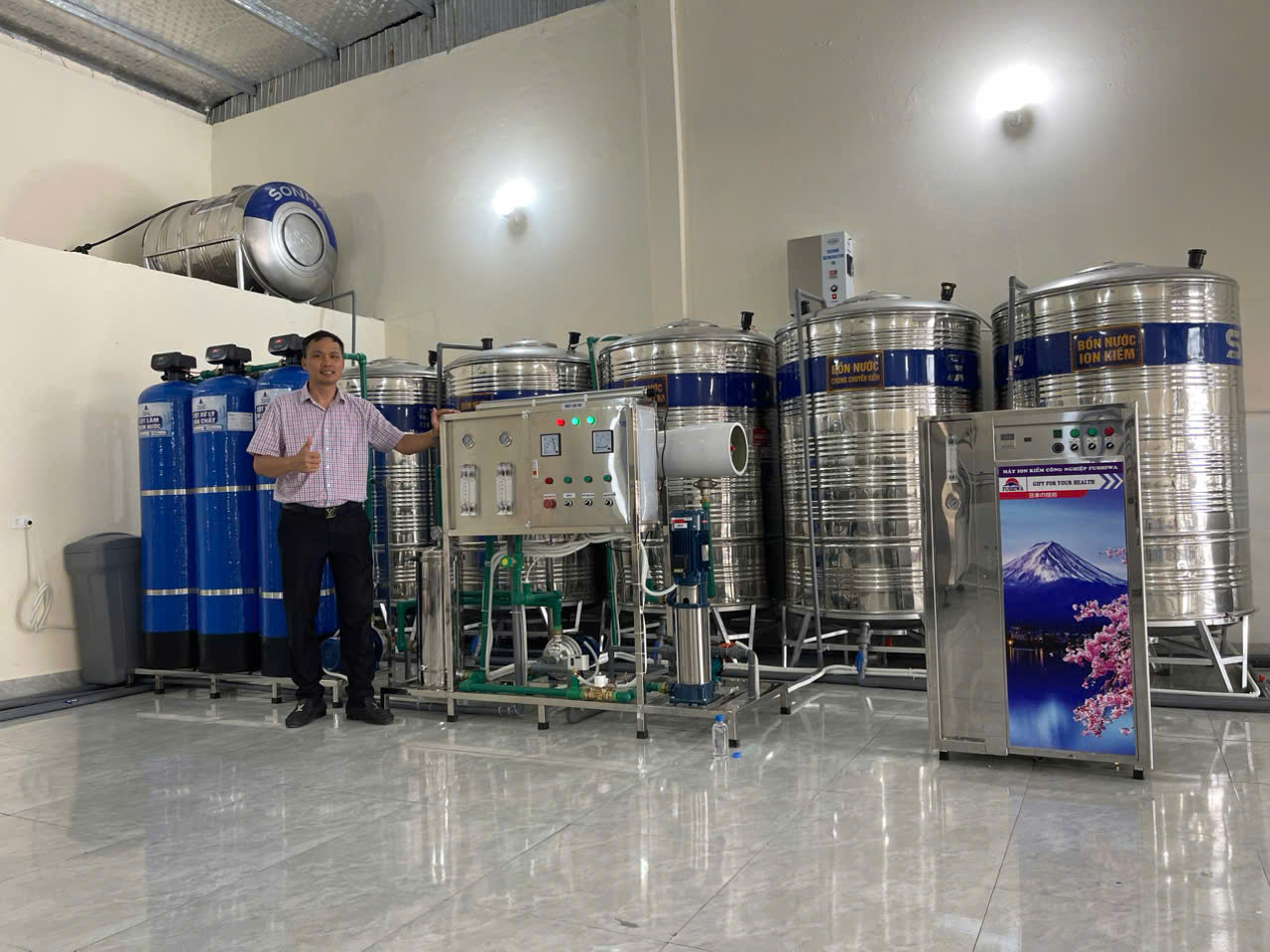 Dây Chuyền Lọc Nước RO Công Nghiệp