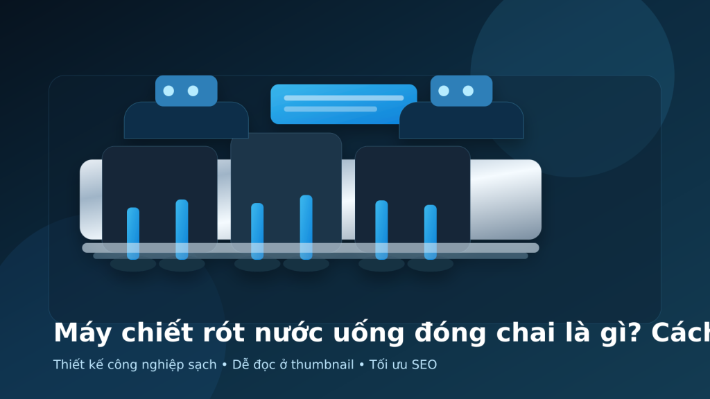 máy chiết rót đóng nắp tự động - featured image