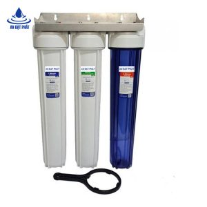 Bộ lọc nước sinh hoạt 3 cốc 20 inch zen 21 An Đạt Phát
