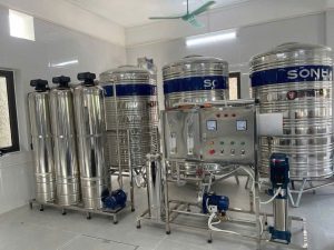 Sơ đồ hệ thống lọc nước RO công nghiệp (có giải thích)